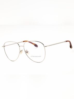 NWT, Victoria Beckham VB2116, Silver ,Metal Eyeglasses, Size57X14X140
